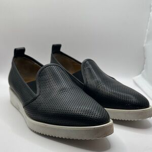 Everlane Black Perforated the Leather Street Shoe